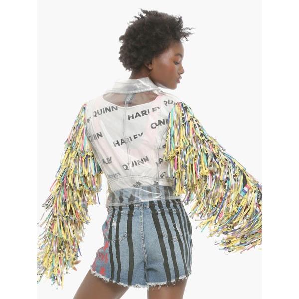 ハーレイ クインの華麗なる覚醒 ハーレイクイン コスプレ ジャケット コーションテープ レディース Dcコミックス Birds Of Prey アカムスyahoo 店 通販 Yahoo ショッピング