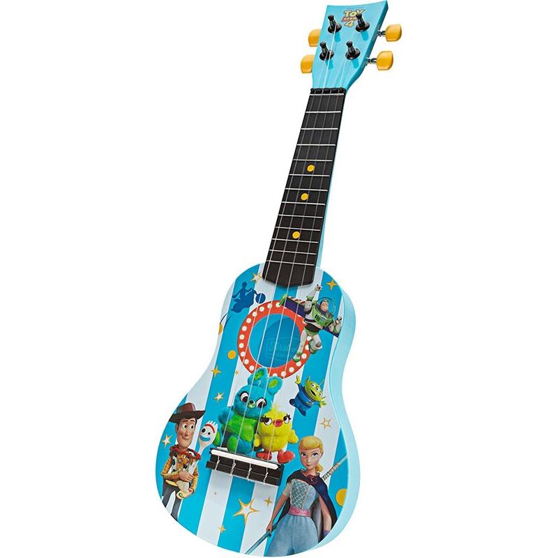 トイストーリー おもちゃ 楽器 ウクレレ 子供 ミニギター ブルー 