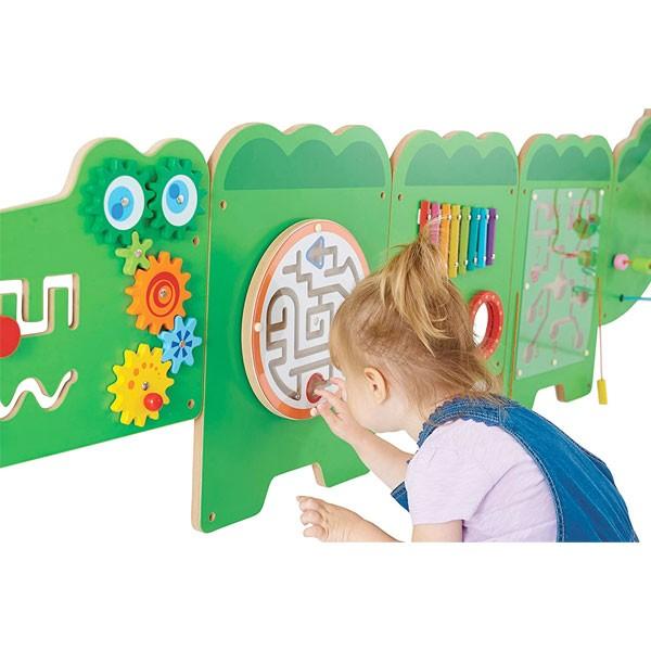 メール便全国送料無料 室内遊び ワニ アクティビティ ウォール パネル 子供 部屋 飾り おもちゃ デコレーション 小児科 小児歯科 保育園 幼稚園 幼児 活動 センター ワニのアクティビティウォールパネル 21新発 Southerncollegeofhealthsciences Com