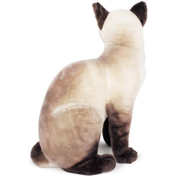 癒し ぬいぐるみ 猫 リアル ネコ 35cm ステファン シャム猫 Viahart アカムスyahoo 店 通販 Yahoo ショッピング