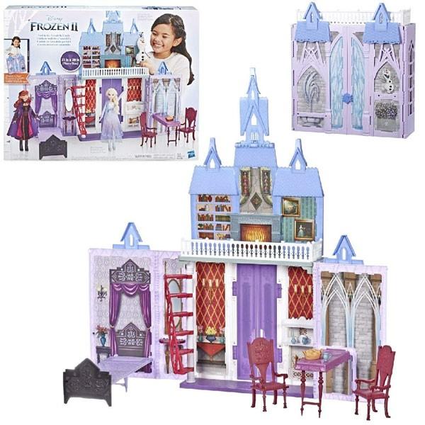 アナと雪の女王 おもちゃ アレンデール お城 キャッスル 人形遊び プレイセット ポータブル