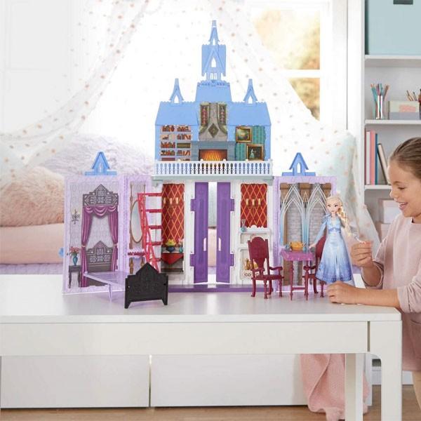 お取り寄商品 アナと雪の女王 おもちゃ アレンデール お城 キャッスル 人形遊び プレイセット ポータブル