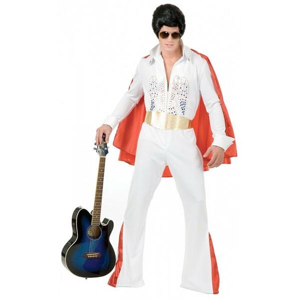 エルビスプレスリー 大人用 衣装 コスチューム サングラス セット コスプレ 60年代 ロックンロール 仮装 グッズ(13200円)