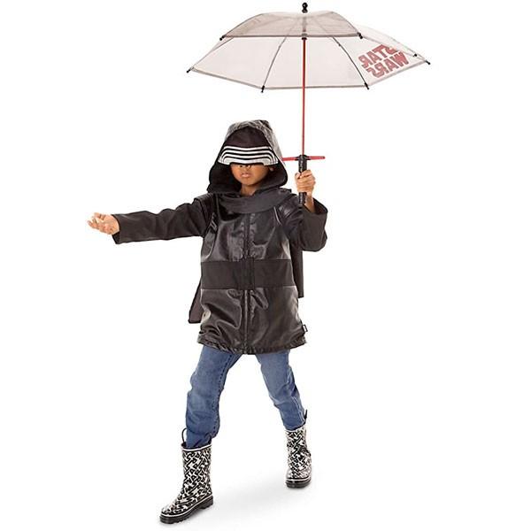 配送員設置送料無料 スターウォーズ グッズ カイロレン 子供用 レインコート 雨具 梅雨 ディズニー ブラック アウトレット送料無料 Www Shandilyaz Com