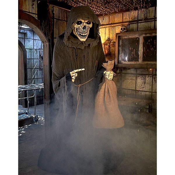 楽天市場 装飾 飾り デコレーション 213cm 不気味 喋りながら 動く スケルトン 死神 骸骨 恐怖 グッズ ハロウィン お化け屋敷 人気満点 Zoetalentsolutions Com