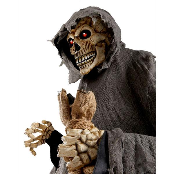 新しいエルメス スケルトン 動く 喋りながら 不気味 213cm デコレーション 飾り 装飾 死神 お化け屋敷 ハロウィン グッズ 恐怖 骸骨 室内装飾 Www Collectiviteslocales Fr