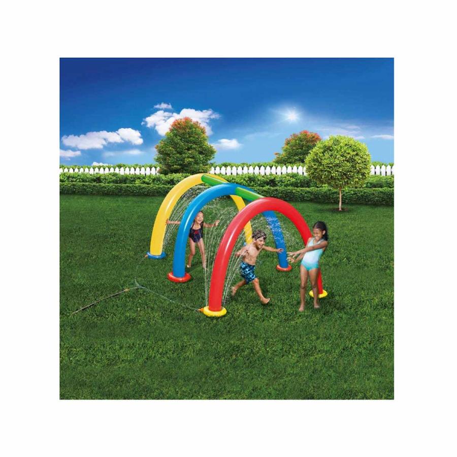 水遊び おもちゃ 遊具 噴水 シャワー バンザイ スプラッシュトンネル スプリンクラー アカムスyahoo 店 通販 Yahoo ショッピング