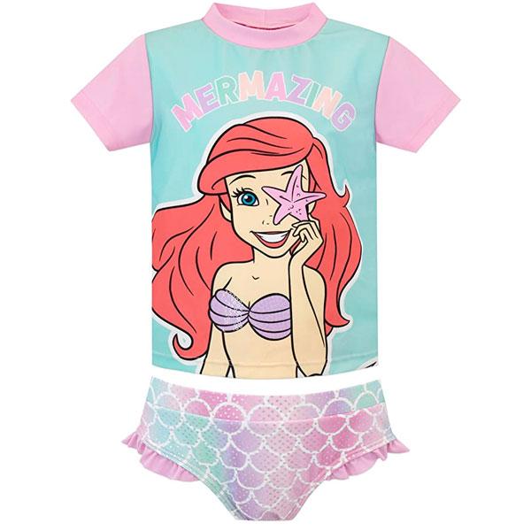 大注目 リトルマーメイド アリエル 水着 子供用 ラッシュガード プール ビーチ パステル スイムセット 大注目 Www Technet 21 Org