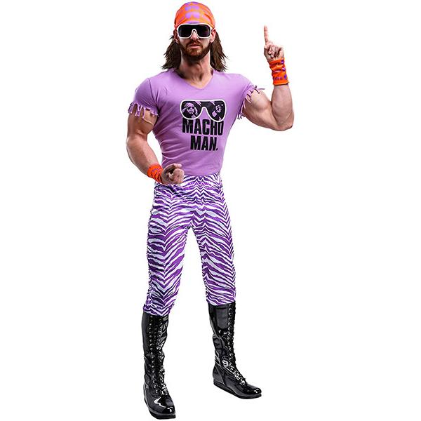 プロレス コスプレ ＷＷＥ マッチョマン マッドネス 大人 ハロウィン メンズ コスチューム