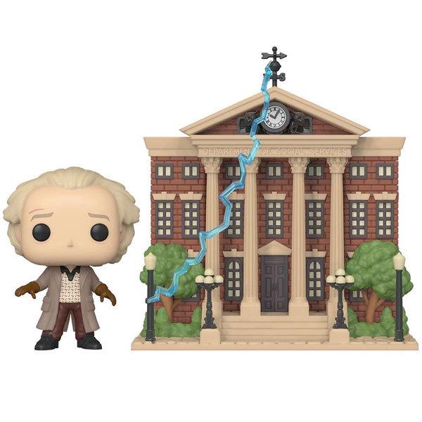 バックトゥザフューチャー フィギュア ファンコ ポップ！ ドク ＆ 時計台