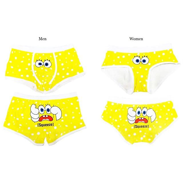 スポンジボブ グッズ 下着 カップル ペア ショーツ ブリーフ プレゼント ギフト アンダーウェア 604 アカムスyahoo 店 通販 Yahoo ショッピング