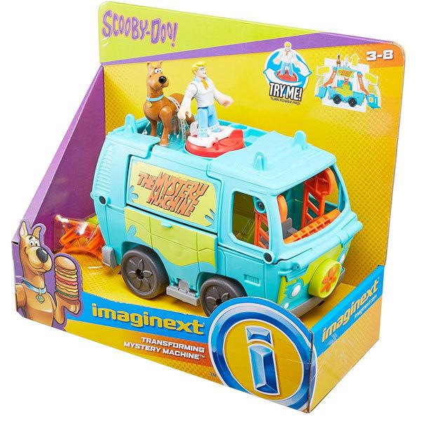 スクービードゥー おもちゃ トランスフォーム ミステリーマシーン フィッシャープライス