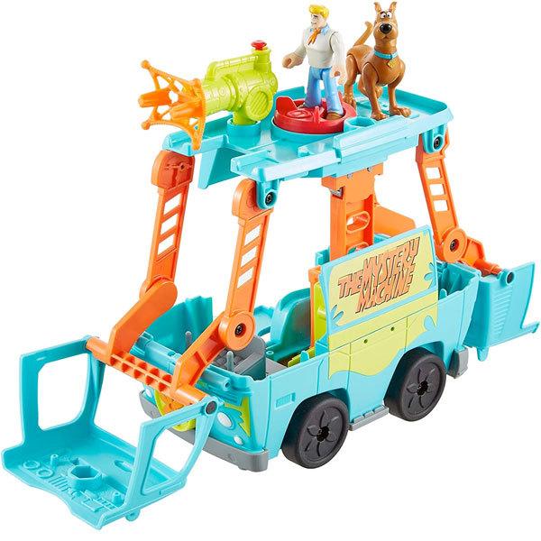 スクービードゥー おもちゃ トランスフォーム ミステリーマシーン フィッシャープライス     商品情報    スクービー・ドゥーのトランスフォームミステリーマシーンです。パワーパッドを回してバンをミステリーマシンヘッドクウォーターにトランスフォームさせて遊びます。スクービー＆フレ V1156352243(10153円)