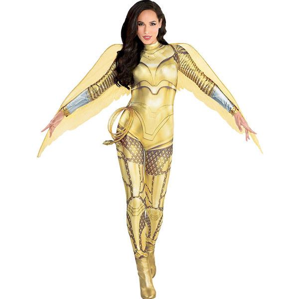 品質満点 キャラクター衣装 ワンダーウーマン コスプレ 仮装 ハロウィン Dcコミックス アメコミ レディース ゴールド キャットスーツ コスチューム Ww84 種類豊富な品揃え Applefaces Co