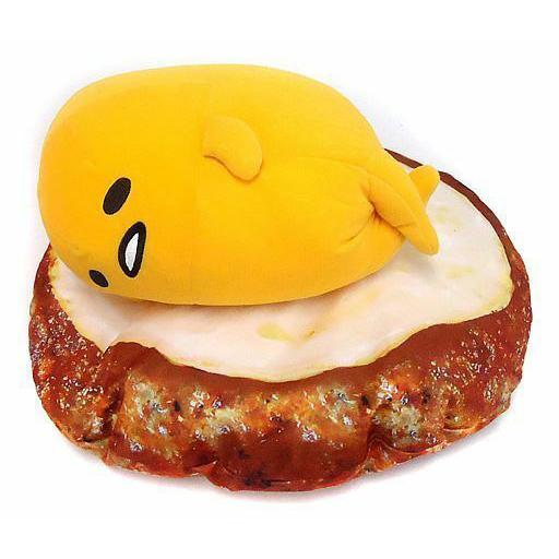 ぐでたま 目玉焼きハンバーグ Big ぬいぐるみ 癒やし 可愛い 通常便なら送料無料 アカムスyahoo 店 通販 Yahoo ショッピング
