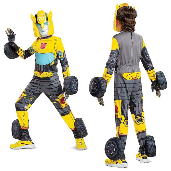 トランスフォーマー コスプレ バンブルビー トランスフォーマー 子供 コスチューム ハロウィン 仮装 衣装 5cm トランスフォーマー 8cm