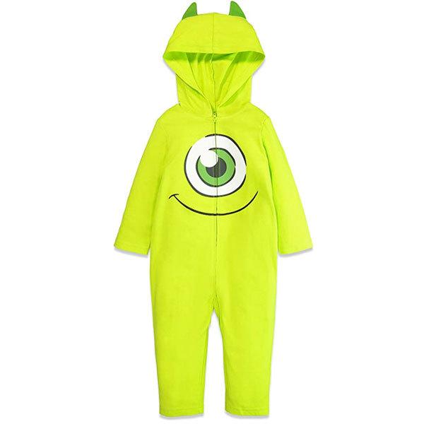 モンスターズインク マイク コスチューム 着ぐるみ カバーオール 激安大特価 ロンパース 赤ちゃん ベビー ディズニー 仮装 コスプレ 衣装 子供 ハロウィン キャラクター