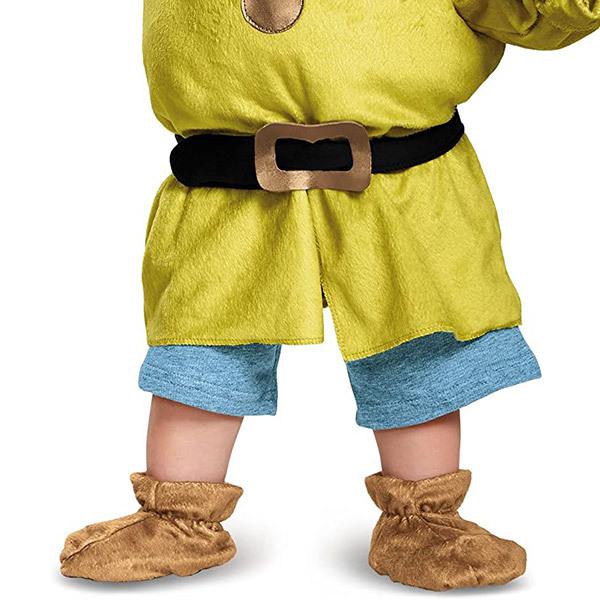 ディズニー 赤ちゃん 着ぐるみ コスチューム ベビー 服 新作続 コスプレ 衣装 白雪姫 7人の小人 イベント パーティー ハロウィン おとぼけ ドーピー