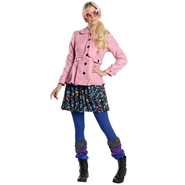 ハリーポッター コスチューム 大人 ルーナラブグッド 衣装 仮装 レイブンクロー ジャケット スカート レギンス メガネ ハロウィン コスプレ 女性