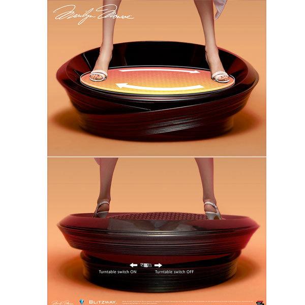 お買い得！ マリリンモンロー フィギュア忠実に再現 人形 像 コレクション リアル ハリウッドスター 【JSB2332318686】(81312円)