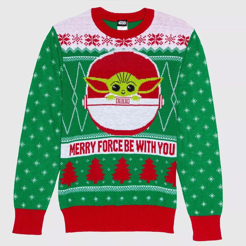 アグリーセーター クリスマス スターウォーズ 男性 メンズ ニット 大人 ヨーダ セーター パーティー ダサい 可愛い キャラクター アカムスyahoo 店 通販 Yahoo ショッピング