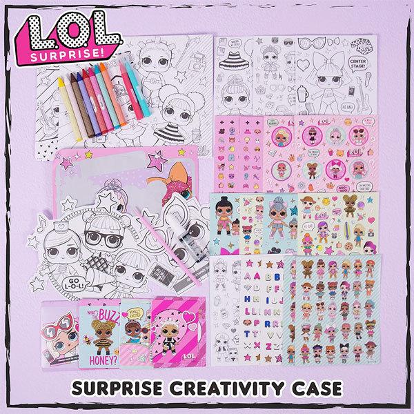 Lolサプライズ グッズ Diy アクティビティ キット ピンク ステッカー ぬりえ 塗り絵 子供 女の子 おしゃれ シール 707 アカムスyahoo 店 通販 Yahoo ショッピング