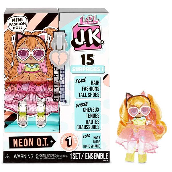 LOLサプライズ グッズ J.K. ネオン キュー.ティー. Q.T. ミニファッションドール ギフト おもちゃ 人形 エルオーエルサプライズ