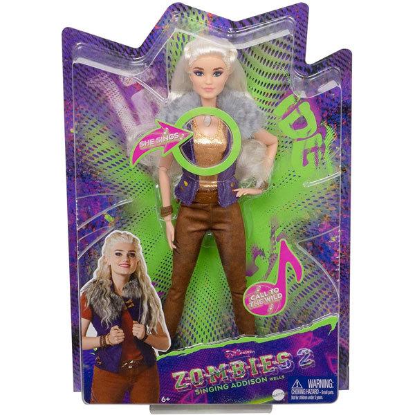 バービー 人形 フィギュア ゾンビーズ2 アディソン ウェルズ ワーウルフ 歌う ドール 約29cm  海外版  Barbie ディズニー｜acomes｜04