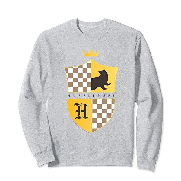 ハリーポッターグッズ ハッフルパフ 大人用 ユニセックス スウェットシャツ スウェーター 長袖