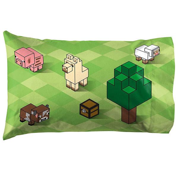 マインクラフト グッズ 枕カバー クリーパー エンダーマン ゾンビ スケルトン ピローカバー インテリア 子供部屋 寝具 マイクラ 50x76cm Jay Franco アカムスyahoo 店 通販 Yahoo ショッピング
