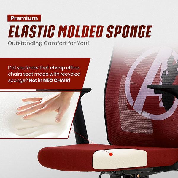 肘付き ハイバック アベンジャーズ キャプテンアメリカ アイアンマン スパイダーマン キャプテンアメリカ アイアンマン