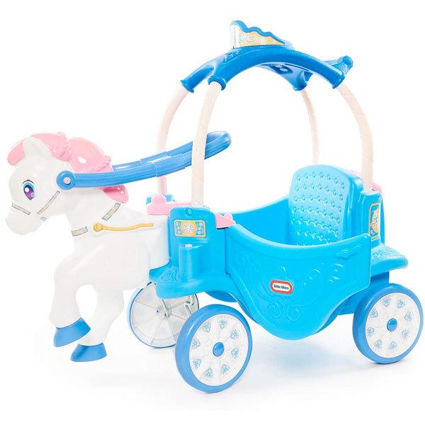 新品本物 リトルタイクス プリンセス フォース キャリッジ 馬車 ブルー 子供用 乗り物 キャリー おもちゃ 誕生日 ギフト プレゼント 即納特典付き Www Thedailyspud Com