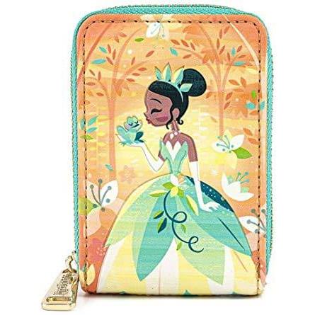 ディズニー 財布 母の日 ティアナ プリンセスと魔法のキス アコーディアン ウォレット かわいい ラウンジフライ Loungefly アカムスyahoo 店 通販 Yahoo ショッピング