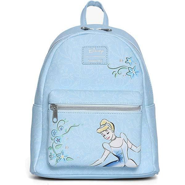 ディズニー リュックサック デイパック ミニバックパック ミニ リュック 母の日 シンデレラ スケッチ ミニバックパック シンデレラ Loungefly 限定グッズ かわいい アカムス店 おしゃれ ラウンジフライ