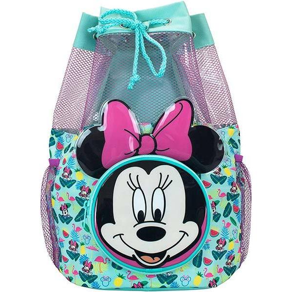 プールバッグ 子供 ディズニー ミニー マウス スイミング ビーチ バッグ かばん スイミングバッグ