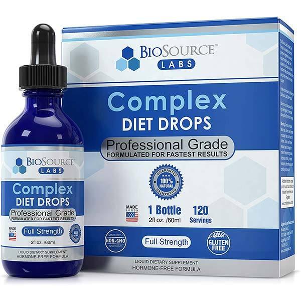 史上最も激安 ダイエット サプリメント Complex Diet Drops コンプレックスダイエットドロップ 60ml 脂肪燃焼サポート 24のアミノ酸 天然のハーブ ビタミン Biosource Lab 初回限定 Www Detectib Com