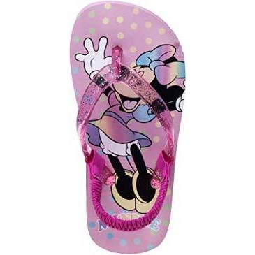 サンダル キッズ ディズニー ミニーマウス ヒールストラップ付き ビーチサンダル ピンク アカムスyahoo 店 通販 Yahoo ショッピング