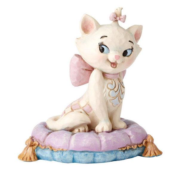 エネスコ ジムショア おしゃれキャットマリー フィギュア 置き物 インテリア プレゼント Disney Traditions Enesco ディズニー マリーちゃん 猫