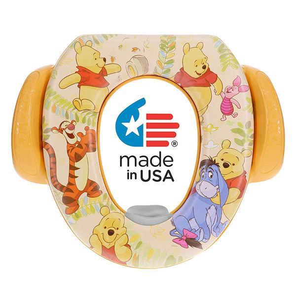 くまのプーさん おまる 補助便座 子供 トイレ トレーニング 通常便は送料無料 おトク情報がいっぱい キャラクター 黄色 シート ディズニー イエロー