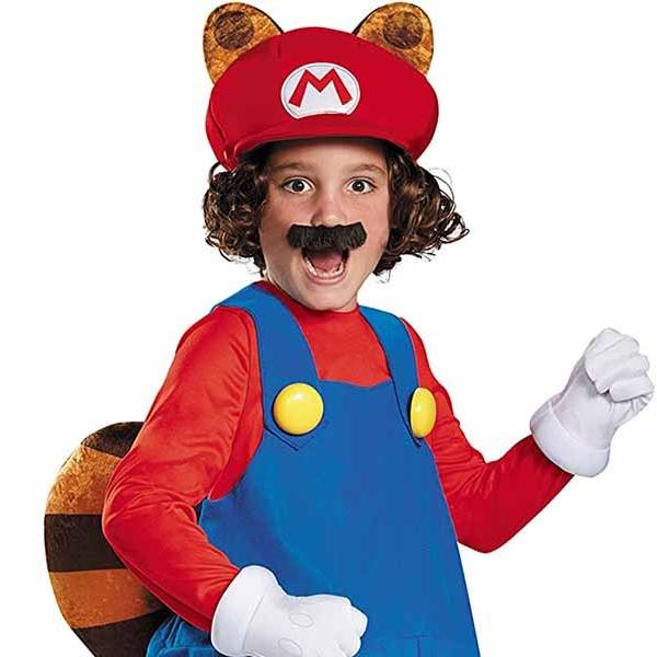 マリオ コスプレ あらいぐま アライグマ 子供 衣装 仮装 コスチューム スーパーマリオ デラックス ハロウィン パーティー ゲームキャラクター 着ぐるみ アカムスyahoo 店 通販 Yahoo ショッピング