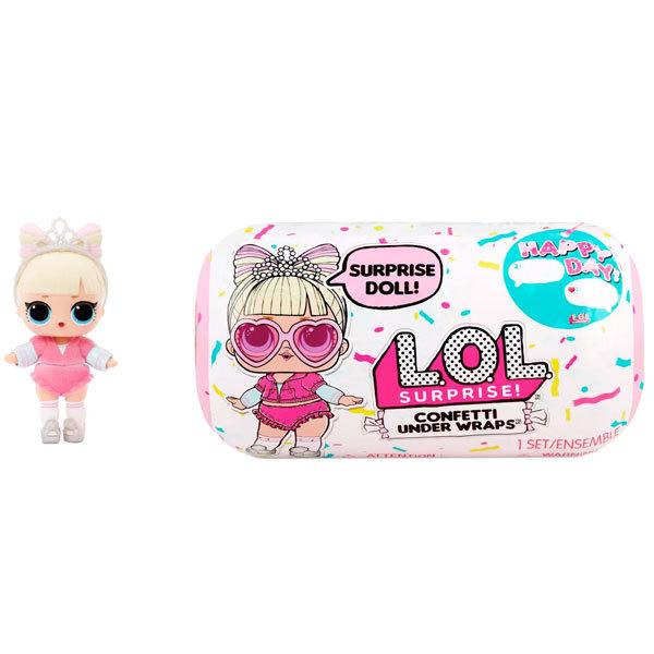 LOLサプライズ コンフェッティ アンダーラップ ドール 人形 誕生日 ギフト 人形 クリスマス 74837アカムスYahoo!店