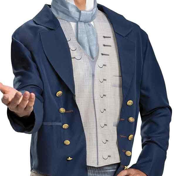 ディズニー リトルマーメイド エリック王子 コスチューム 大人 メンズ 仮装 衣装 