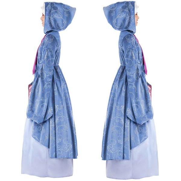 シンデレラ フェアリーゴッドマザー 大人用 コスチューム ビビディバビディ コスプレ 仮装 衣装 ハロウィン XS XL