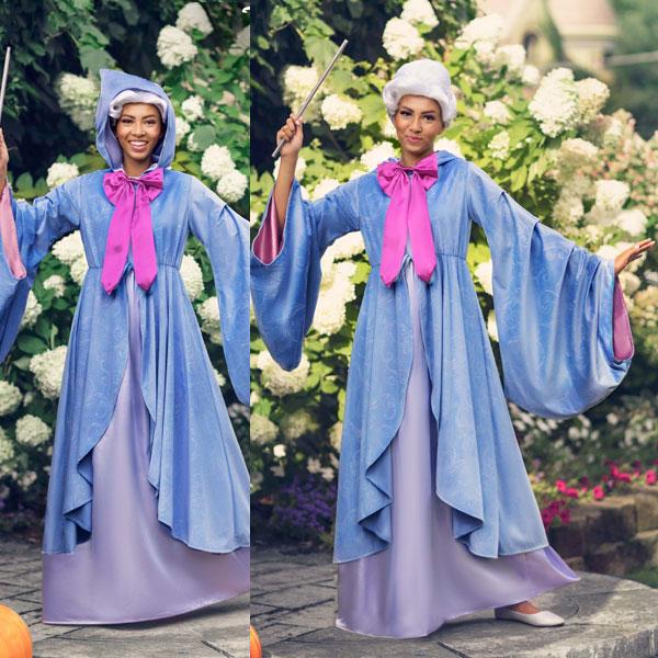 シンデレラ フェアリーゴッドマザー 大人用 コスチューム ビビディバビディ コスプレ 仮装 衣装 ハロウィン XS XL