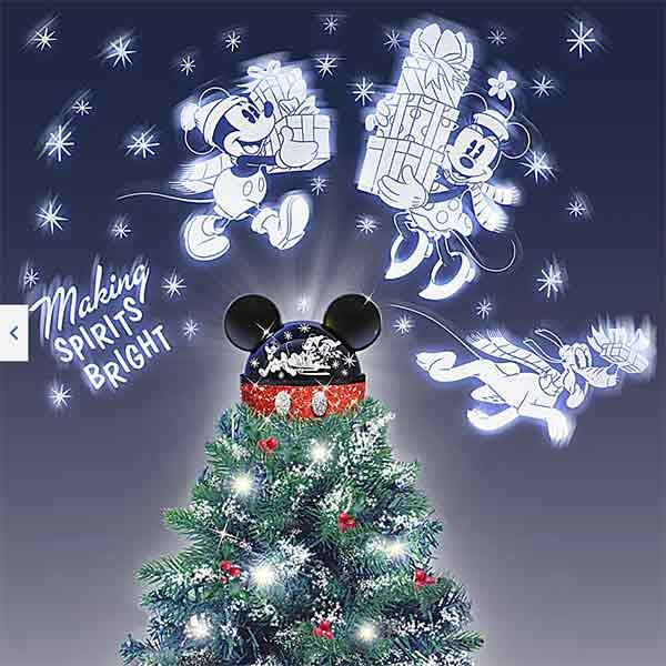 北米限定】スティッチ ライトアップ クリスマスツリートッパー (Disney