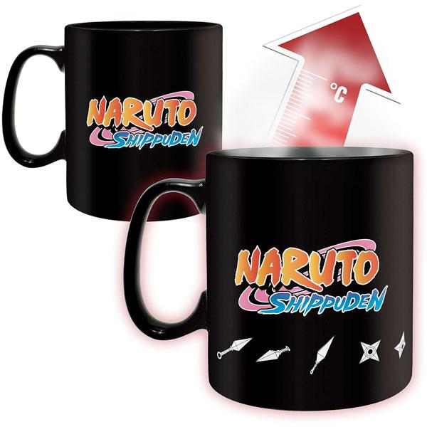 NARUTO -ナルト マグカップ&コースターギフトセット 熱い飲み物を入れると 絵が変わる プレゼント｜acomes｜02