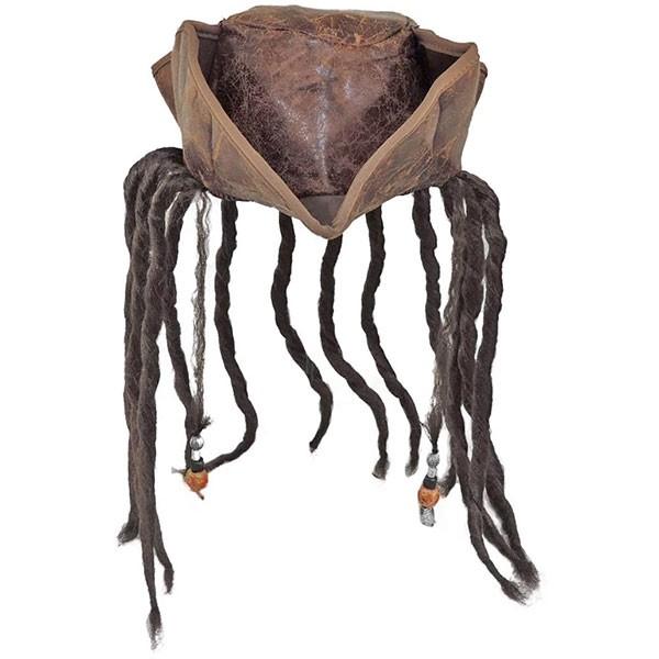 パイレーツオブカリビアン 海賊 帽子 ハロウィン ジャックスパロウ つけ毛 大人用 Prettyfunnyballoons Com