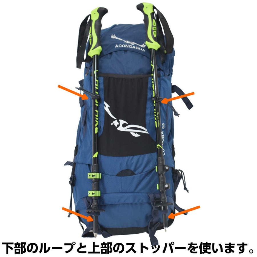 登山用リュック 35リットル Aconcagua Cordoba コルドバ 35 登山 リュック 背面 メッシュ リュックサック ハイキング 機内持ち込み アコンカグア｜aconcagua｜12