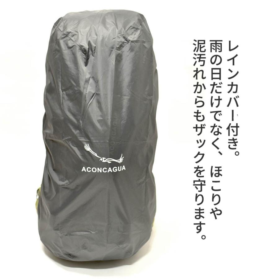 登山リュック 65L 大容量 大型 丈夫 登山用 バックパック Aconcagua Fitzroy 65 フィッツロイ 父の日ギフト | Aconcagua | 12