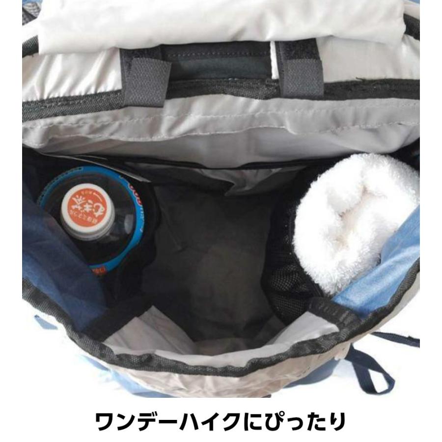 登山 リュック 30リットル Aconcagua 30L 日帰り リュックサック ハイキング 機内持ち込み アコンカグア レインカバー付き 黒 青｜aconcagua｜14